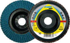 Klingspor SMT 325 Extra Abrasive mop discs for Stainless steel, Steel