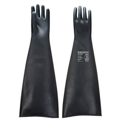 PORTWEST A803 Heavyweight Latex Rubber Gauntlet 600mm