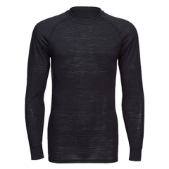B183 - Merino Wool Crewneck Baselayer Top
