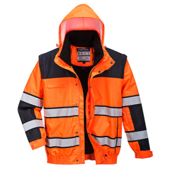 PORTWEST C466 Hi-Vis Classic Bomber Jacket