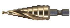 MAKITA CONE DRILL BITS SPIRAL FLUTE TIN COATED