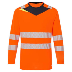 PORTWEST DX416 DX4 Hi-Vis T-Shirt ls