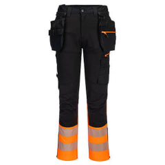 PORTWEST DX457 DX4 Hi-Vis Class 1 Detachable Holster Pocket Craft Trousers