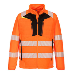 PORTWEST DX473 DX4 Hi-Vis Hybrid Baffle Jacket