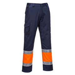 PORTWEST E049 Hi-Vis Two Tone Combat Trouser