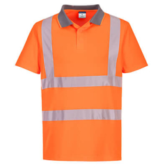 PORTWEST EC10 Eco Hi-Vis ss Polo  (6 pack)