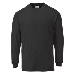 PORTWEST FR11 Flame Resistant Anti-Static Long Sleeve T-Shirt