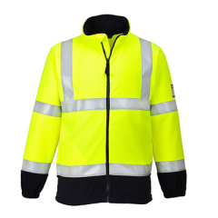 PORTWEST FR31 Flame Resistant Anti-Static Hi-Vis Fleece