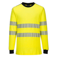 PORTWEST FR701 WX3 Flame Resistant Hi-Vis T-Shirt