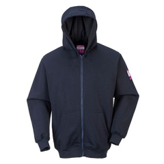 PORTWEST FR81 FR Zip Front Hooded Sweatshirt