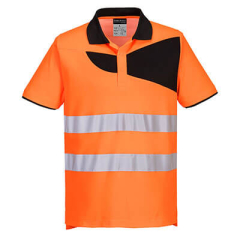 PORTWEST PW212 PW2 Hi-Vis Polo Shirt ss