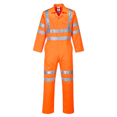 PORTWEST RT42 Hi-Vis Poly-cotton Coverall RIS