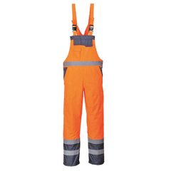 PORTWEST S488 Contrast Bib & Brace - Unlined