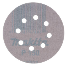 MAKITA VELCRO BACKED ABRASIVE DISCS - WHITE 125MM 5inch FOR PAINT