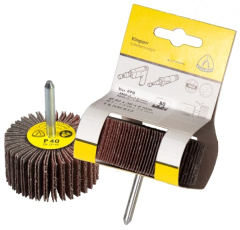Klingspor KM 613 Retail packs Small abrasive mop for Stainless steel, Metals