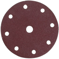 MAKITA VELCRO BACKED ABRASIVE DISCS - RED 150MM 6inch