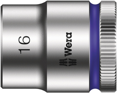 Wera 8790 HMB Zyklop 3/8Inch socket, 16 x 30 mm