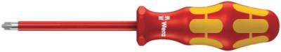 Wera 165 i PZ_S VDE Insulated screwdriver for PlusMinus screws (Pozidriv_slotted)