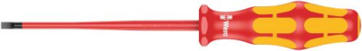 Wera 160 iS VDE Insulated screwdriver with reduced blade diameter for slotted screws
