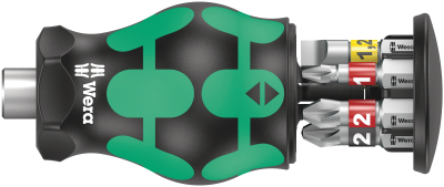 Wera Kraftform Kompakt Stubby magazine 2, 6 pieces
