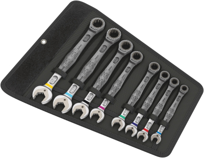 Wera 6000 Joker 8 Imperial Set 1 Ratcheting combination wrenches set, Imperial, 8 pieces