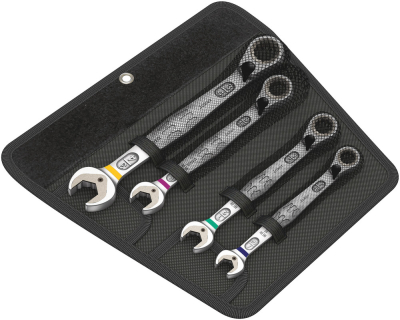 Wera 6001 Joker Switch 4 Imperial Set 1 Ratcheting combination wrenches set, Imperial, 4 pieces