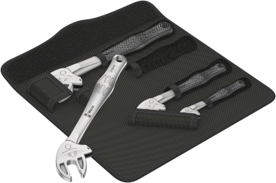 Wera 6004 Joker 4 set 1 Self-setting spanner set, 4 pieces