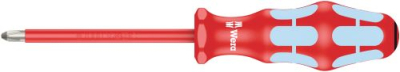 Wera 3165 i PZ VDE Insulated screwdriver for Pozidriv screws, stainless