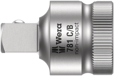Wera 781 C 1/2Inch Connection parts, 781 C/B x 3/8 x 35.5 mm x 1/2Inch