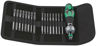 Wera Kraftform Kompakt 60 RA, 17 pieces