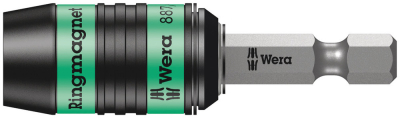 Wera 887/4 RR Rapidaptor Universal Bit Holder with ring magnet, 1/4Inch x 57 mm