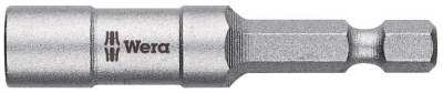 Wera 890/4/1 Universal Bit Holder, 1/4Inch x 57 mm