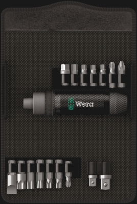 Wera 2090/17 Impact driver set, 17 pieces