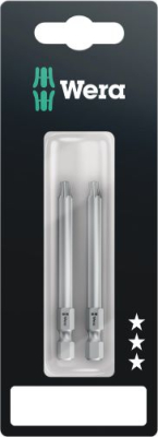 Wera 867_4 Z TORX BO SB bits with bore hole