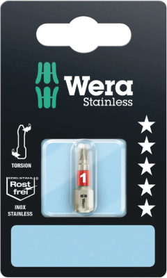 Wera 3851_1 TS SB bits, stainless