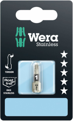 Wera 3855_1 TS SB bits, stainless