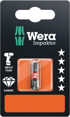 Wera 851_1 IMP DC SB Impaktor bits