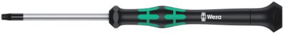 Wera 2067 TORX BO Screwdriver for tamper-proof TORX screws for electronic applications