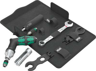 Wera 9524 Photovoltaic mounting tool set 1, 7 pieces
