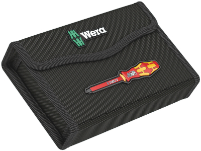 Wera 9413 Textile Box Kraftform Kompakt VDE 17 extra slim 1, empty, 240 x 148 x 47 mm