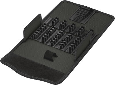 Wera 9414 Textile Box Kraftform Kompakt 100, empty, 140 x 88 x 47 mm