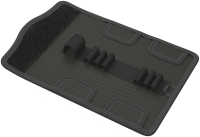 Wera 9423 Folding pouch for 7-piece Kraftform Kompakt VDE sets, empty, 180 x 85 mm
