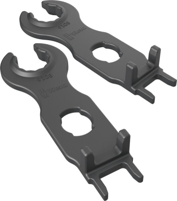 Wera 9108/2 PV Set of installation tools for MC4 Solar connectors, 2 pieces