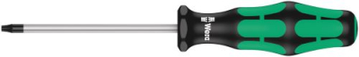 Wera 367 TORX BO Screwdriver for tamper-proof TORX screws