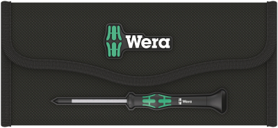 Wera 9454 Pouch for up to 12-piece sets Kraftform Micro screwdrivers, empty, 235 x 115 mm