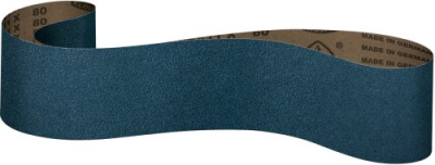 Klingspor CS 411 X Belts with cloth backing for Stainless steel, Steel, Metals