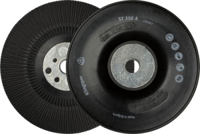 Klingspor ST 358 A Backing pad, ribbed, hard