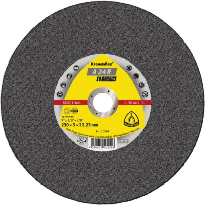 Klingspor A 24 R Supra Kronenflex cutting-off wheels 2,0 - 3,2 mm for Steel