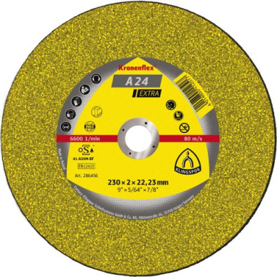 Klingspor A 24 Extra Kronenflex cutting-off wheels 2,0 - 3,2 mm for Metals
