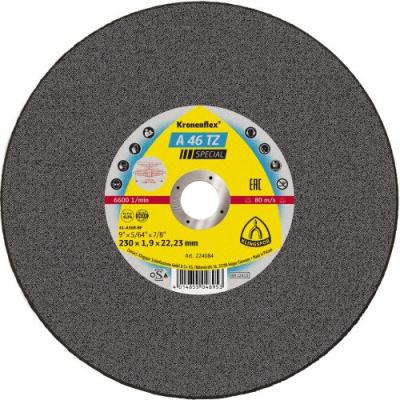 Klingspor A 46 TZ Special Kronenflex cutting-off wheels 1,6 - 1,9 mm for Stainless steel, Steel